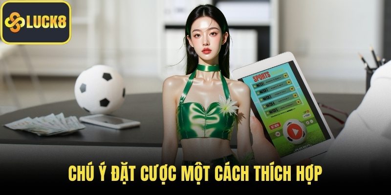 Chú ý đặt cược một cách thích hợp