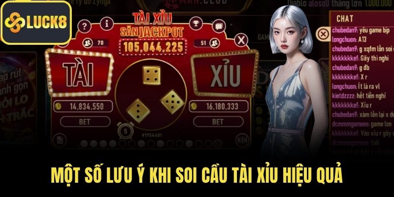 Một số lưu ý khi soi cầu tài xỉu hiệu quả
